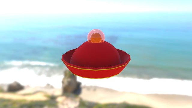 Sangohan's Hat 3D Model