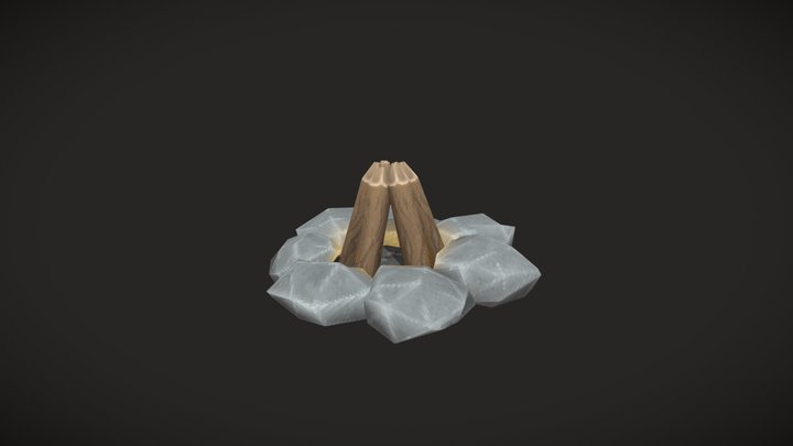 Campfire 3D Model