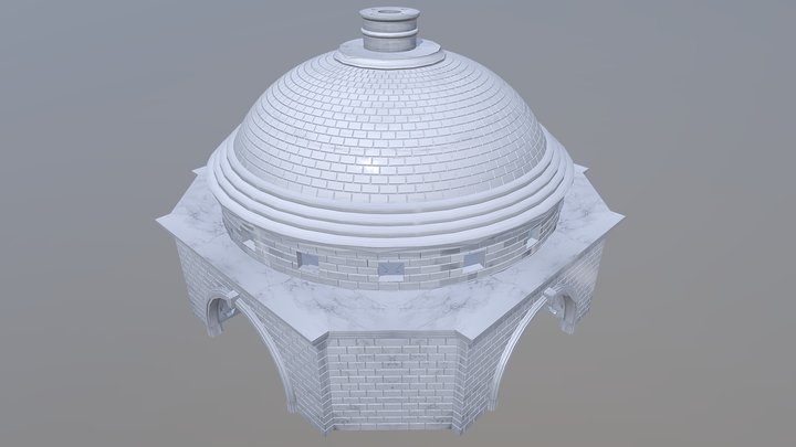 CUPULA_PECHINAS_CapitolioDePuertoRico_TEST005 3D Model
