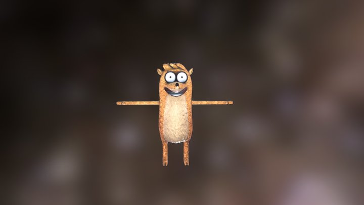 Rigby 3D Model