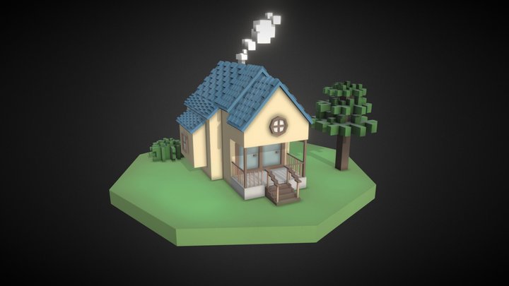 Day 4 - Cottage 3D Model