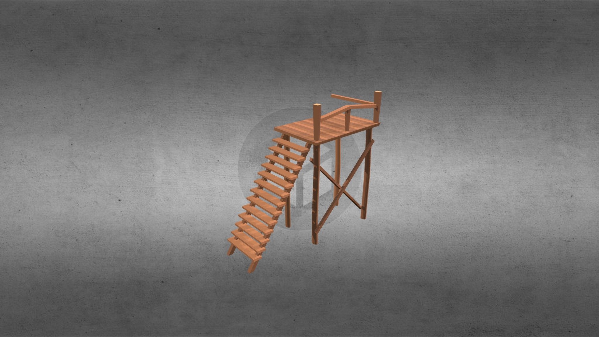 House-stair-middle Size