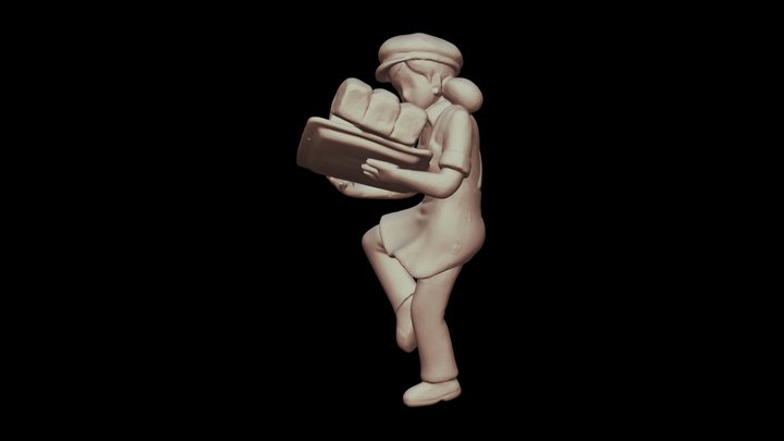 女 3D Model