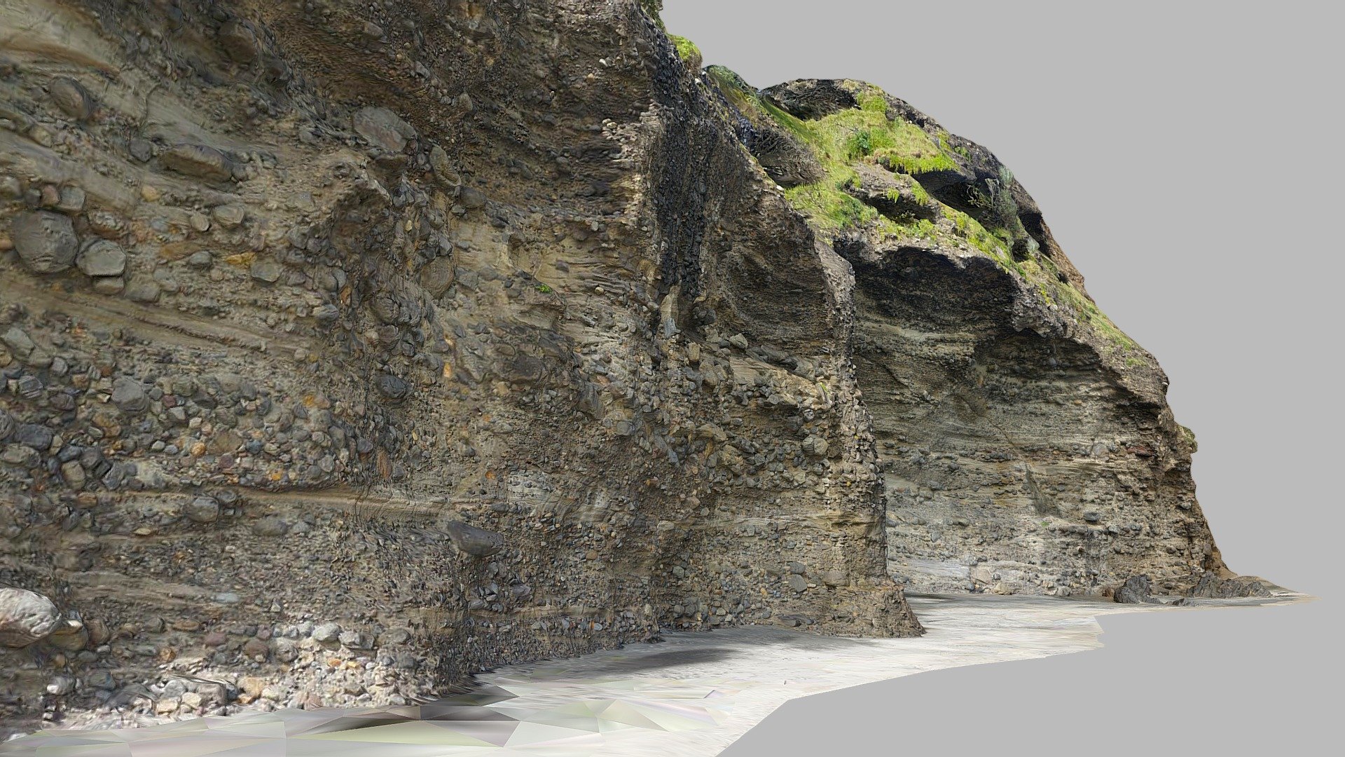 Sea cliffs 5 - Download Free 3D model by b_nealie [f7bc554] - Sketchfab