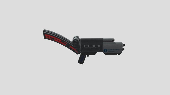 Imperial Assault Cannon 3D Model