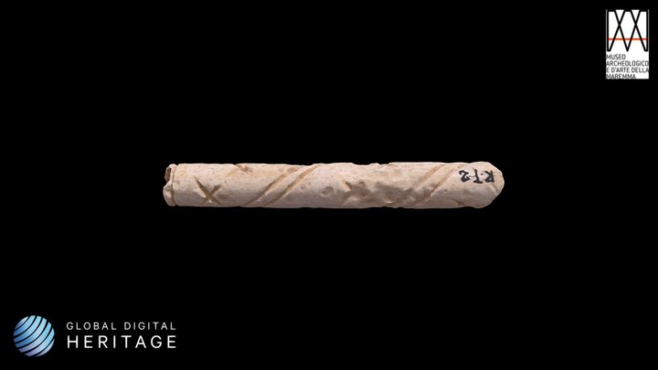 Bone handle fragment – Modello 3D gratuito STL
