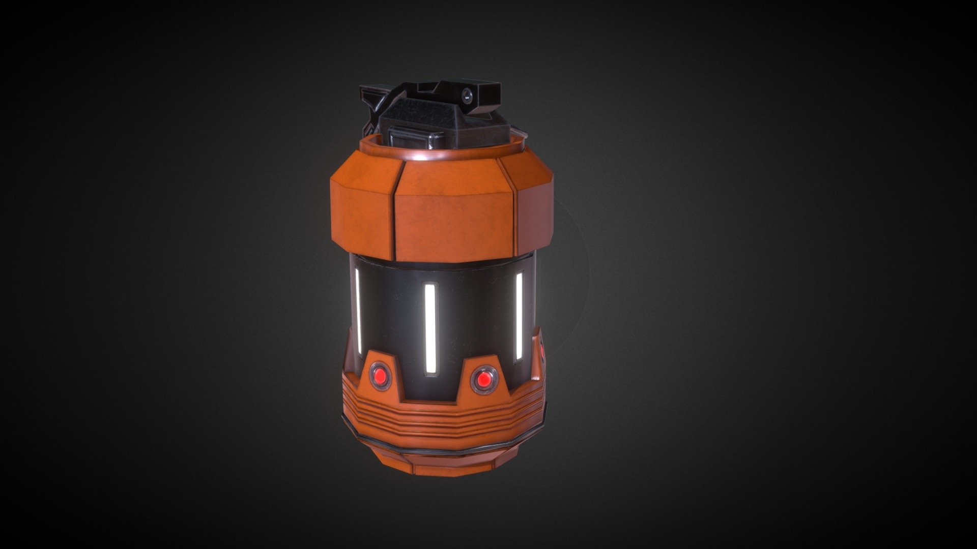 Sci-Fi Frag Grenade
