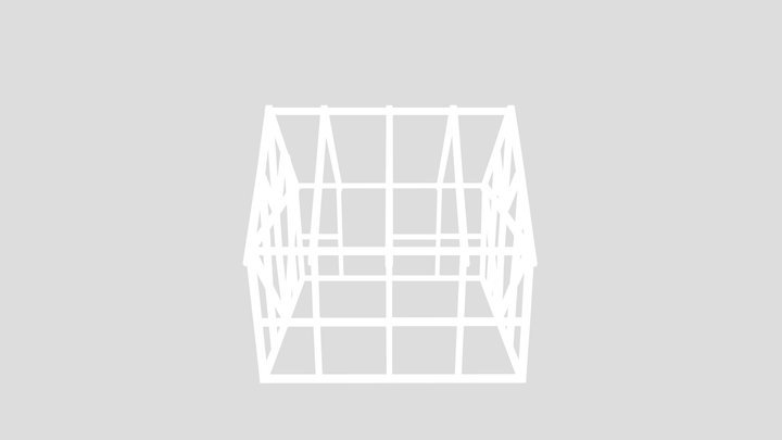 Wooden House Shed Frame