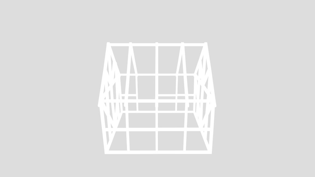Wooden House Shed Frame