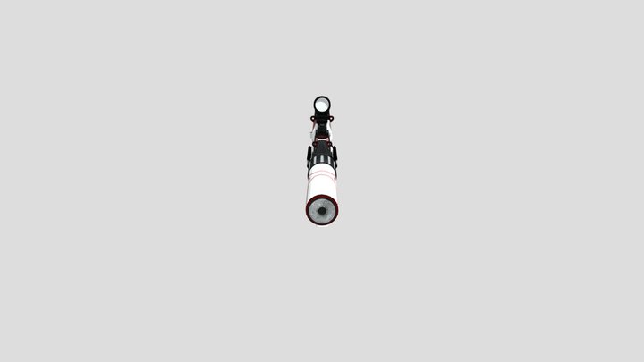 Umbrella Corporation U.B.C.S. MP7 [WHITE] 3D Model