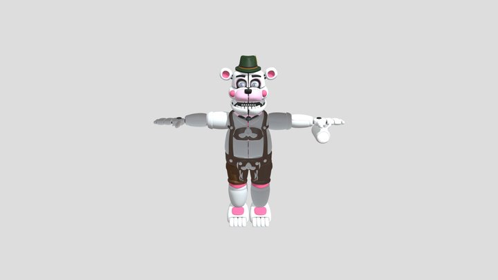 German Funtime Freddy 3D Model