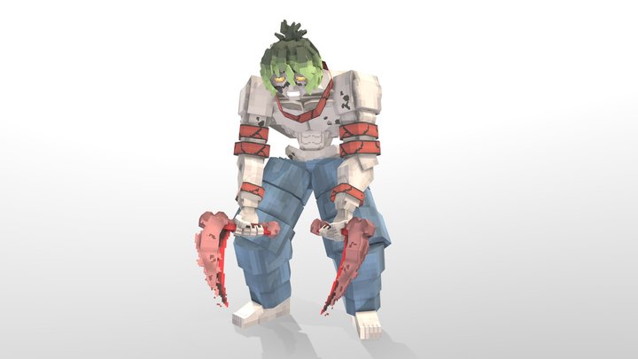 [ MC ] Demon Slayer : Gyutaro 3D Model