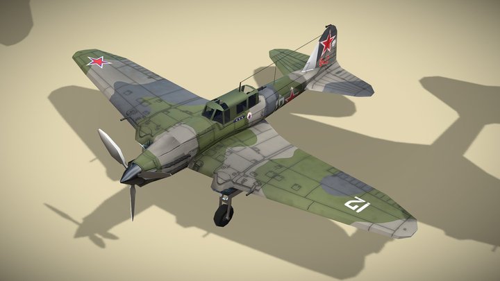 Il-2 3D models - Sketchfab