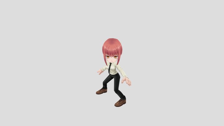 Himeno CHAINSAW MAN 3D model rigged