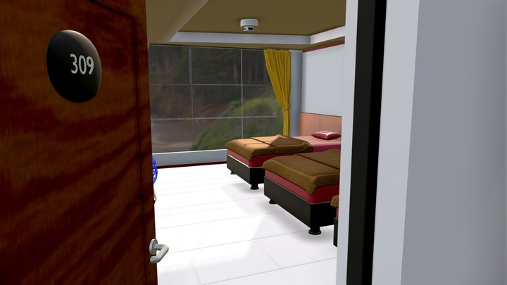 KAMAR 309 revisi 1 3D Model