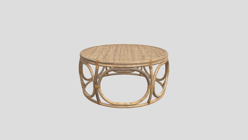 Busan Rattan Coffee Table