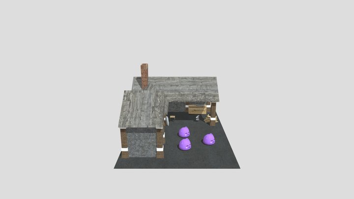 SlimeHouse 3D Model
