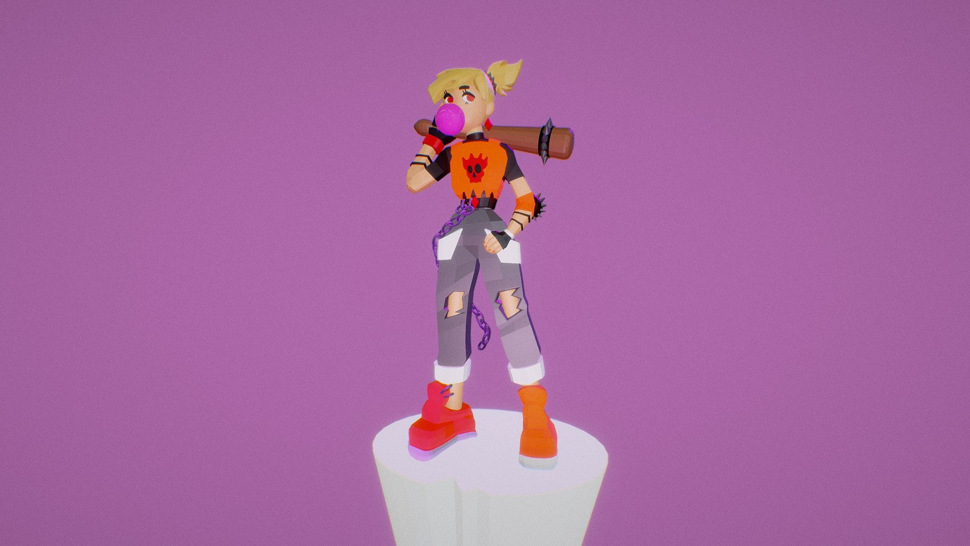Baseball girl
