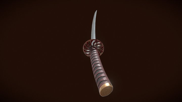 Espada ninja Modelo 3D $1 - .ma .obj .unknown - Free3D