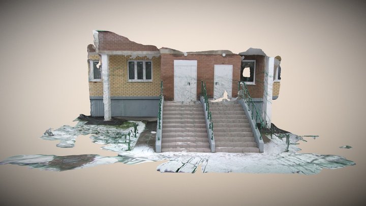 Крыльцо 3D Model