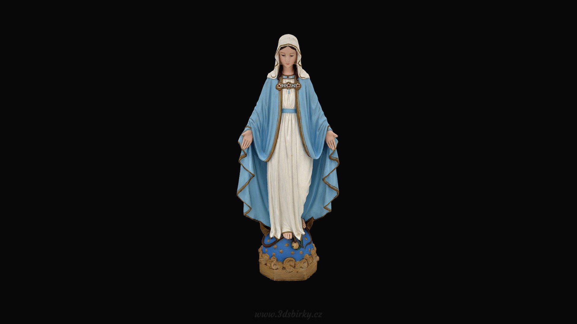 075 Immaculata — Sketchfab embed 3D viewer