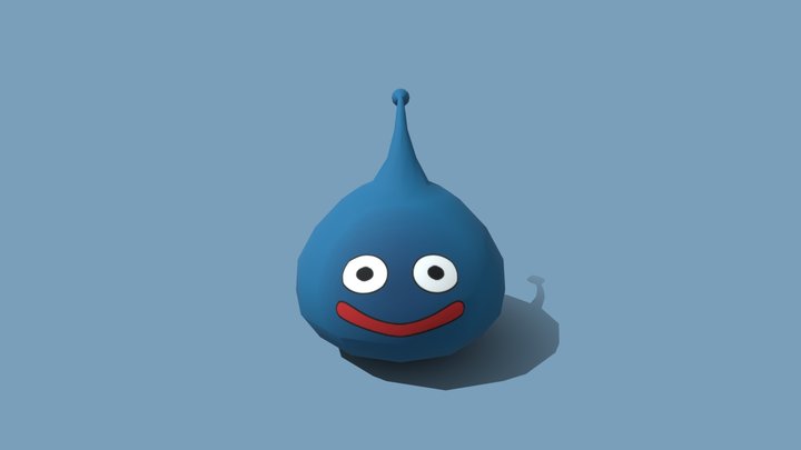 Slime_wait animation 3D Model