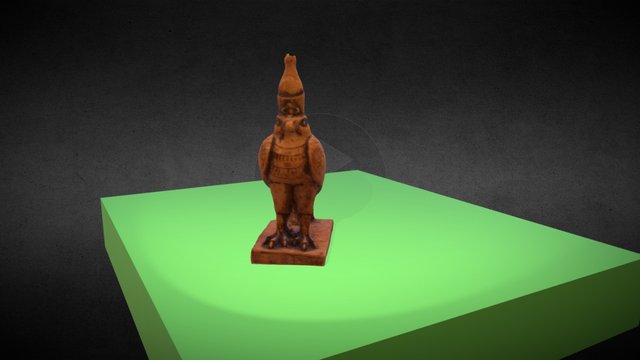 Figura de Horus egipcia 3D Model