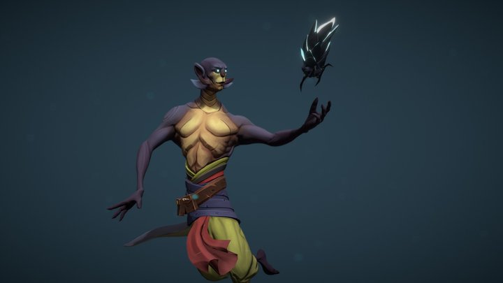 Shepherd and Timekeeper 3D Model