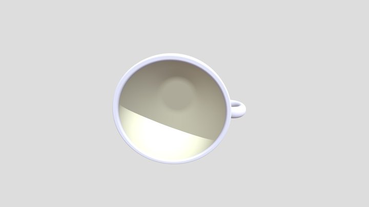 Part Studio 1 - Cup Molly_gltf 3D Model