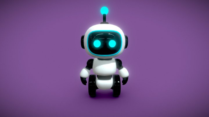AI Robot 3D Model