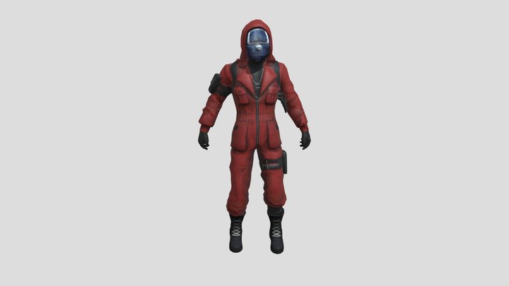 Squid criminal 3D Model