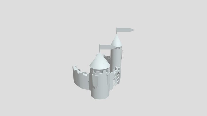 snow frost keep 3D Model