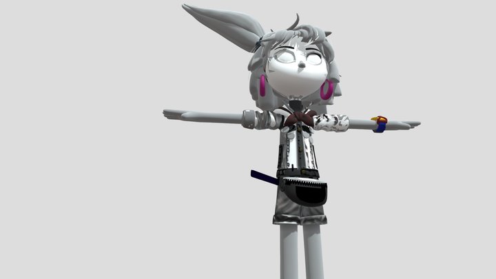 ellie from blender studio 3D Model