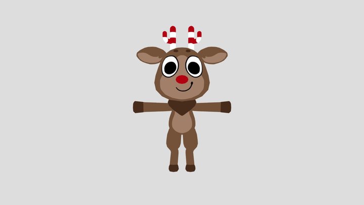 Rudie (Dandy's world) 3D Model