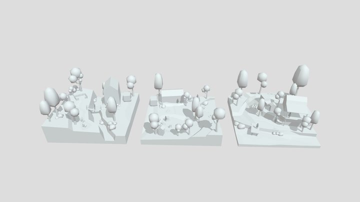 Blockout - Eco House 3D Model