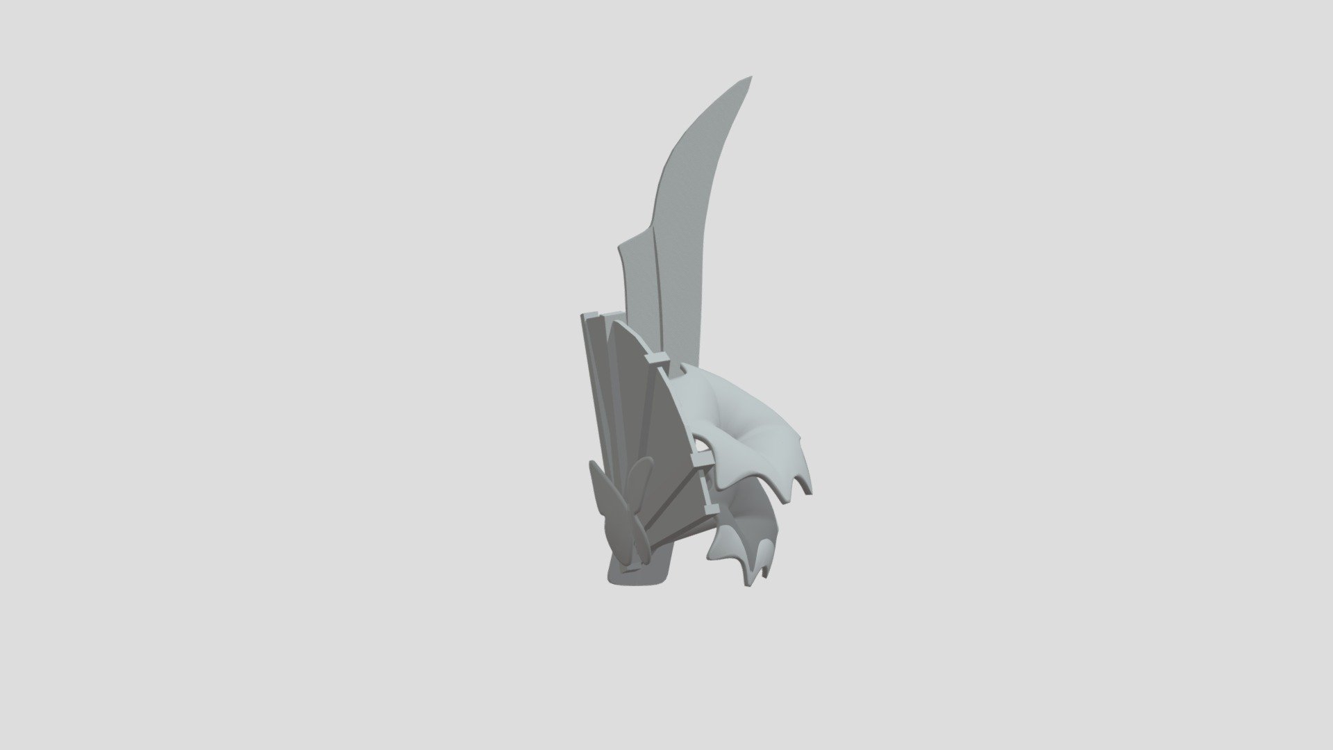 Raiden Shogun Headpiece Accessory - Download Free 3D model by chom ...