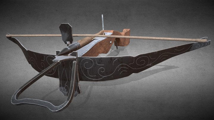 Heavy Crossbow (Game Res) 3D Model