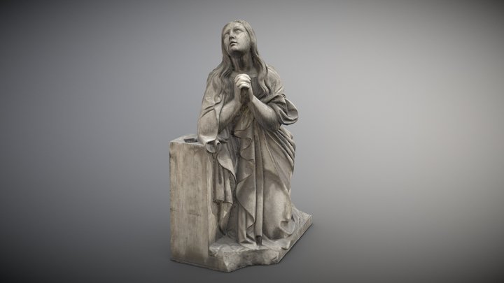 Doliente - Tumba General Vivanco 3D Model