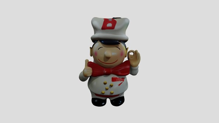 Chef Doll 3D Model