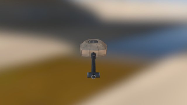 Tank Turret 3D Model