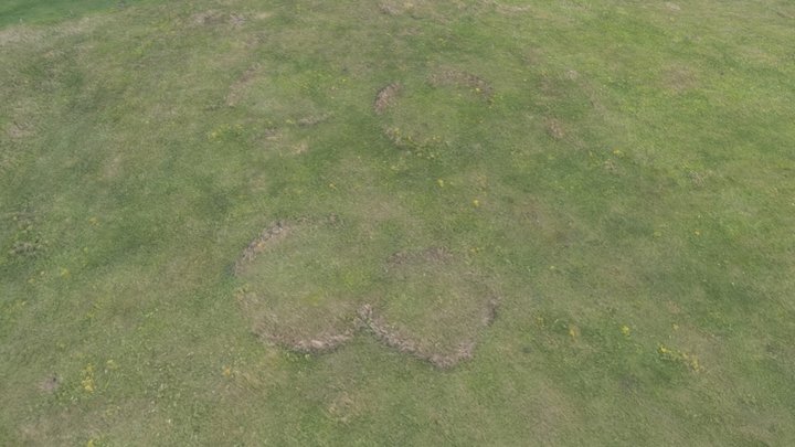 Grad Kalec "fairy rings" 3D Model
