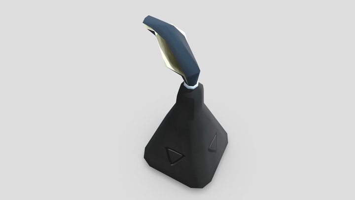 Fantasy Greek Fire Flask 3D Model