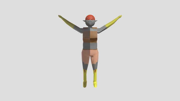 Final Character Model 3D Model