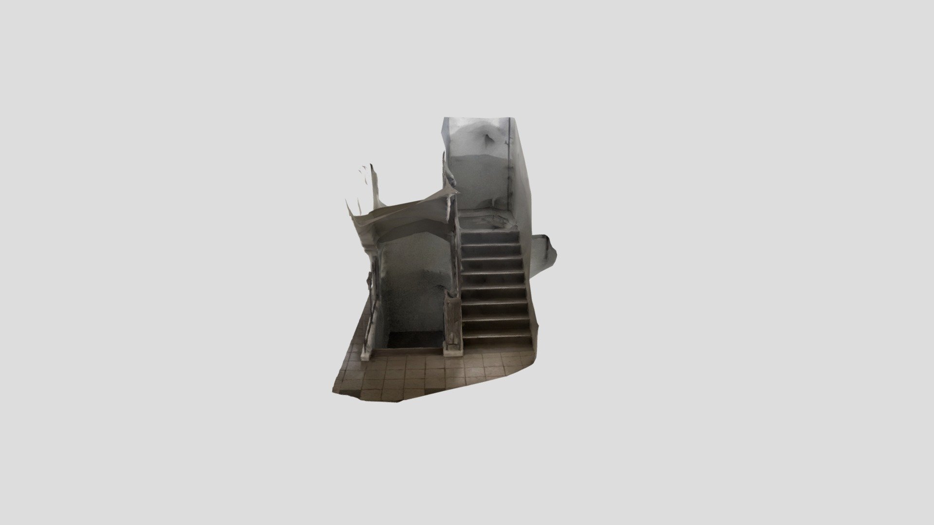 Block 117 stairs (upstairs)