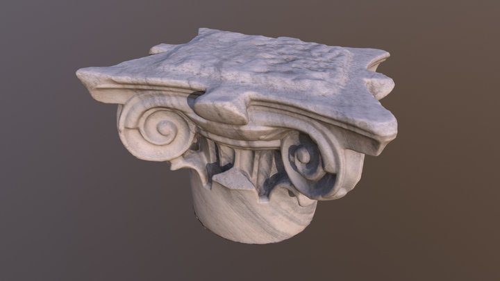 Capitello romano 3D Model