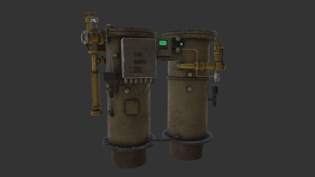 Oily Water Bilge Pump 3D Model