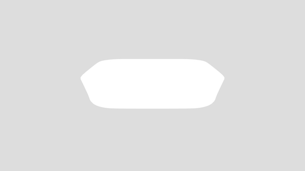 Rectangular Counter Basin