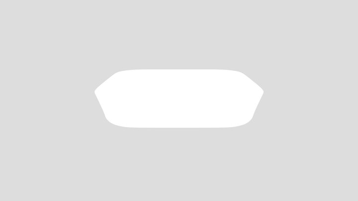 Rectangular Counter Basin – Modelo 3D gratuito STL