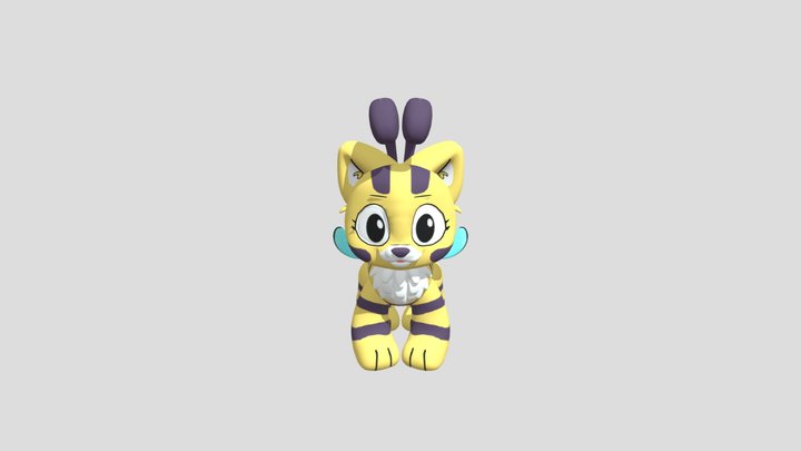 Cat Bee (poppy playtime) 3D Model