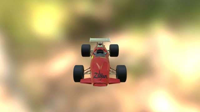 McLaren M14A 3D Model